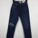 Everlane NWT  The ’90s Cheeky Button Fly Distressed Ankle Straight Jean Size 26 Photo 3