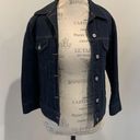 Anne Klein  cropped dark wash denim jacket size 4 Photo 0