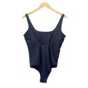 Lululemon  Waterside Square-Neck One Piece Black Swimsuit Athletic Size 6 | Small Photo 2