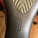 Ecco  Brown Braid Leather Clogs 41 Photo 9