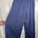 SheIn  Palazzo Wide Leg Ruched Stretchy Waistband Grey Blue Color Pants Size XXL Photo 0