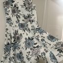 Divided Floral Skater Dress Photo 1