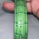 Chico's  Green Croco Embossed Strap Big Number Watch (needs battery) Photo 3