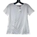 n:philanthropy  Cypress Slit Tee Top in White XSmall New Womens Tshirt Photo 4