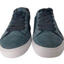 Isaac Mizrahi  SOHO Blue Suede Lace-up Sneakers Size 9 Photo 7