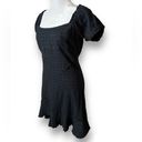 Free People NWT  Free Est Endless Summer Elle Mini Dress in Black Sz. Mediunm Photo 4