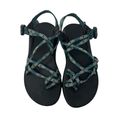 Chacos Chaco ZX2 Classic Hiking Outdoor Casual Sandals Womens Teal Black Size 10 Photo 3