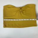 Forever 21  • Yellow Bando Crop Top WOMENS L Photo 6