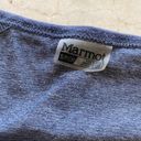 Marmot  Like New Gray Blue Tee Sz Small Photo 1