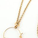 Juicy Couture  Y2K Gold Heart Charm Catcher Pendant Necklace Photo 2