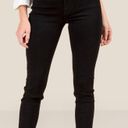 Francesca's  Basic Black Mid Rise Skinny Jeans Photo 0