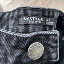 Nasty Gal Black Denim Bootcut Jeans Photo 2