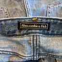 Abercrombie & Fitch Women’s  distressed cut off high rise denim shorts size 32 Photo 5