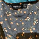 Nasty Gal Floral Button Dress Photo 6