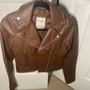 Abercrombie & Fitch Leather Jacket Photo 0