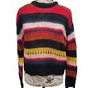 The Moon  & MADISON FAUX MOHAIR SWEATER - MULTI - SZ XS - EUC Photo 0