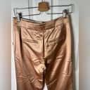 ALC Frank A.L.C Womens Metallic Satin High Rise Straight Leg Ford Viscose Trousers 2 Photo 13