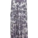 Knox Rose  Purple Tie Dye Pullover Stretchy Comfy Maxi Dress S Photo 0