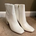 Madden Girl White Ankle Boots Photo 1