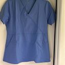 Jaanuu  WOMEN'S MOCK-WRAP SCRUB TOP NWT Size L Photo 1