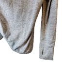 Athleta Open Cardigan Sweater Wrap Athleisure Yoga Heather Gray Photo 3