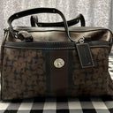 Coach  Signature Heritage Satchel Purse Doctor’s Style Bag EUC Photo 0