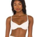 We Wore What  Revolve Womens Vintage Bra Bikini Swim Top Size S Off White Photo 0