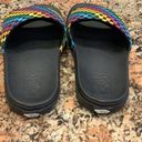 Vans  Range Slide-On Women's Size 6 Sandals Slides Rainbow Mini Check Shoes Photo 3