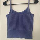 Sweater Tank Blue Photo 1