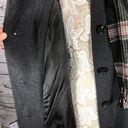 London Fog  long charcoal gray coat with scarf size 22 W Photo 4