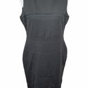 Tommy Hilfiger  Scuba Crepe Sheath Dress, Black, 12 Photo 0