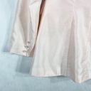 Cache  Size 8 Blazer Set Coat and Cami VTG Light Pink Shiny Lined Buttons 595 Photo 11