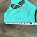 The Bar Chestee x Bella Kandace Halter Sports Bra Mint Green Size 8 Photo 2