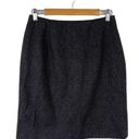 Ralph Lauren  Charcoal Gray 100% Wool Mini Pencil Skirt Lined Side Zipper Size 10 Photo 0