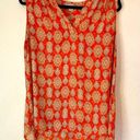 Eliane Rose  Multicolored Sleeveless Blouse Size XL Photo 0