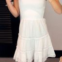 Steve Madden White Tiered Sundress  Photo 0