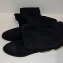 Unisa Over The Knee Black Suede Boots Photo 5