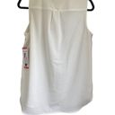 Hilary Radley  size medium white tank NWT Photo 2