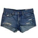 Rag and Bone  Cut Off Shorts in Johny Size 27 Distressed Cheeky Photo 2