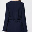 Finders Keepers  Fly Away Side Lacing Dress in Navy Size Small Photo 3