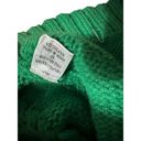 The Moon Day +  puff sleeve crochet knit green knit cropped sweater size Medium NEW Photo 4