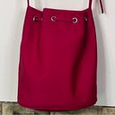 Tommy Hilfiger  Vintage 90s Y2K Red bucket shoulder bag purse streetwear retro Photo 7