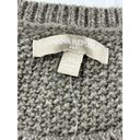 Banana Republic  Cable Knit Sweater Grandpa Wool Blend Beige/Gray XL Photo 2