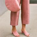 L.A.M.B. Mansur Gavriel Leather Mules Slides Bubblegum Pink Sz:38.5 Photo 12