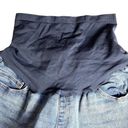Parker Savi  Maternity Belly Band Ankle Jeans Stretch Denim Blue Womens Size XL Photo 9