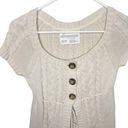 Aeropostale Y2K  tan babydoll sweater cardigan size XS Photo 1