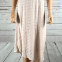 Alfani Seashell Pink Textured Illusion Asymmetrical Hem Skirt NEW Size 10 Photo 6