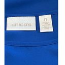 Chico's  Double-Layer Tank Cobalt Blue Size Small Photo 5