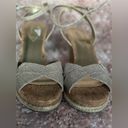 Guess  Metallic Strappy Platform Wedges Womens Size 11 Photo 5