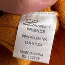 Lovers + Friends Revolve  Mustard Yellow Turtleneck Crop Sweater Size M Photo 7